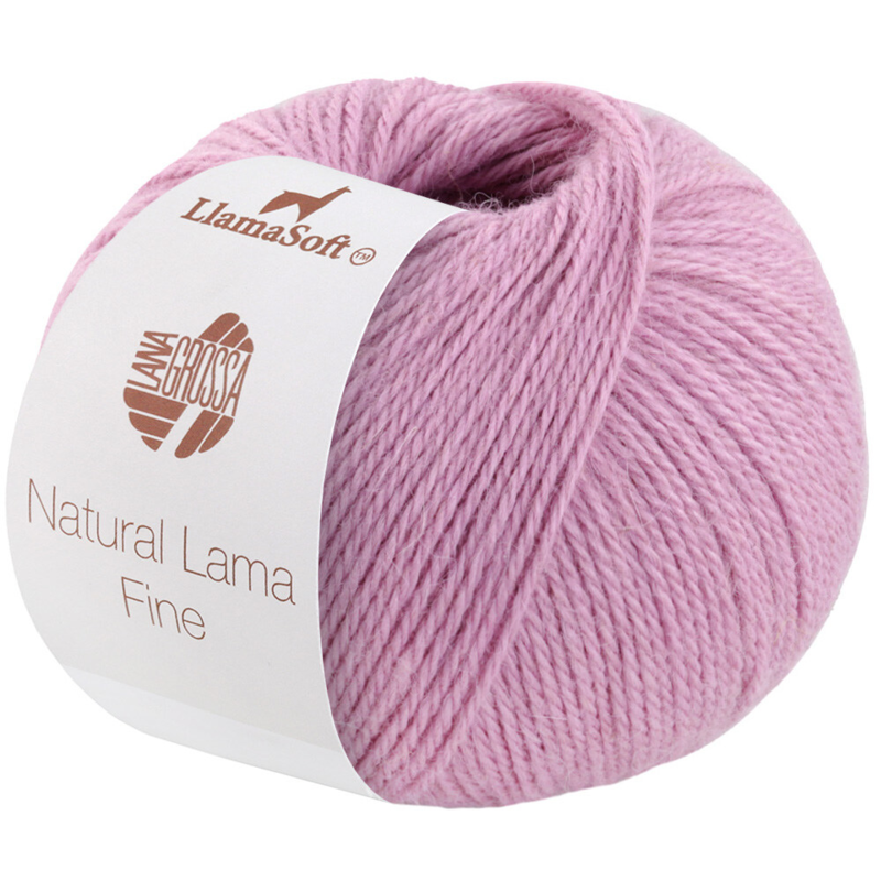 Lana Grossa Natural Lama Fine 102 Syreeninroosa