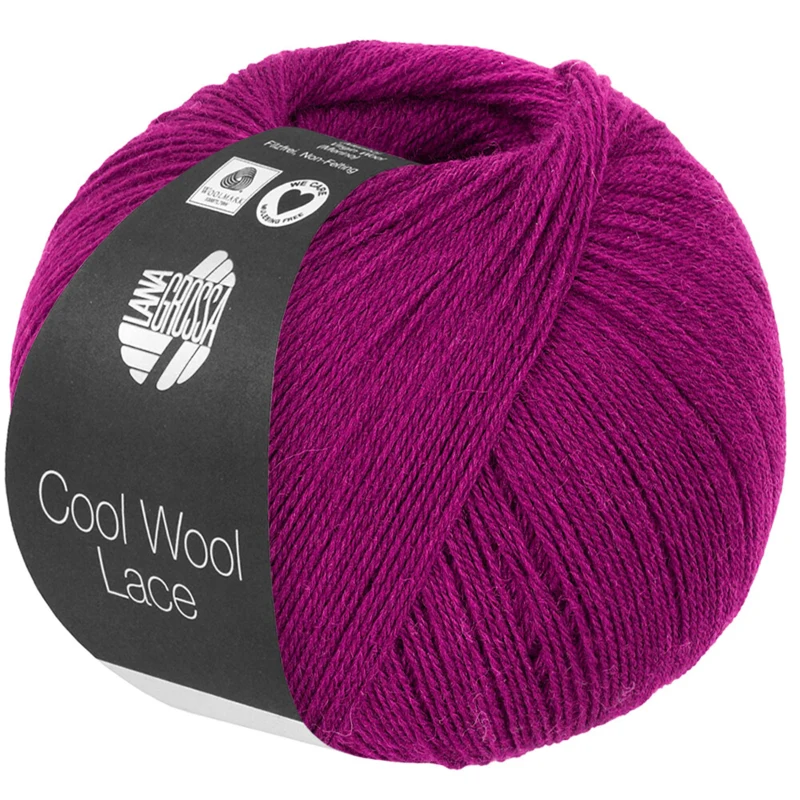 Lana Grossa Cool Wool Lace 66 Orkidea