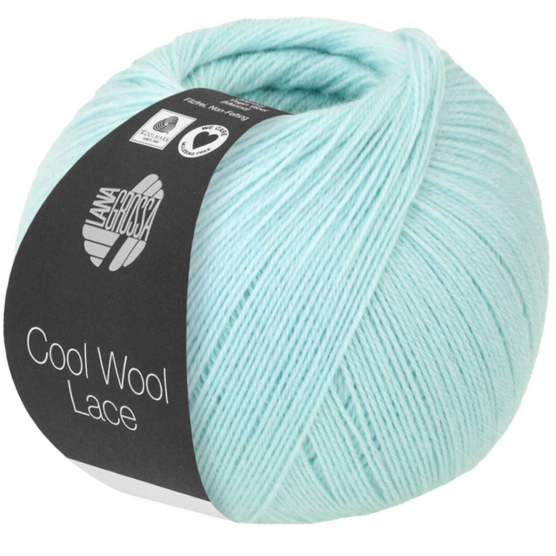 Lana Grossa Cool Wool Lace 43 Pastellinturkoosi