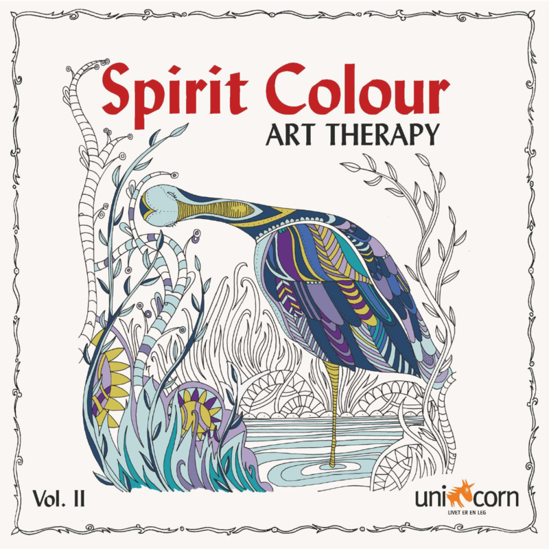 Forlaget Unicorn Spirit Colour Art Therapy Vol. 2