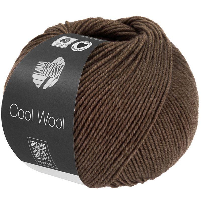Lana Grossa Cool Wool Mélange 1492 Nugatowy meleerattu