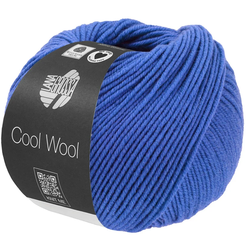 Lana Grossa Cool Wool Mélange 1503 Sininen meleerattu