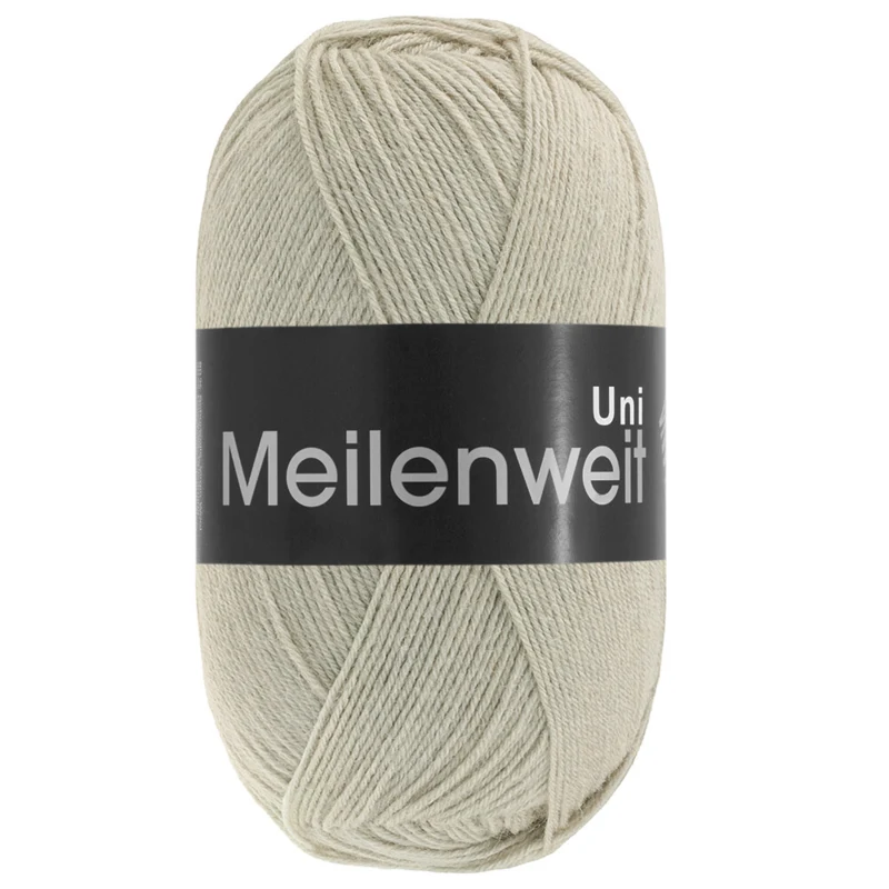 Lana Grossa Meilenweit 100 1398 Harmaanbeige