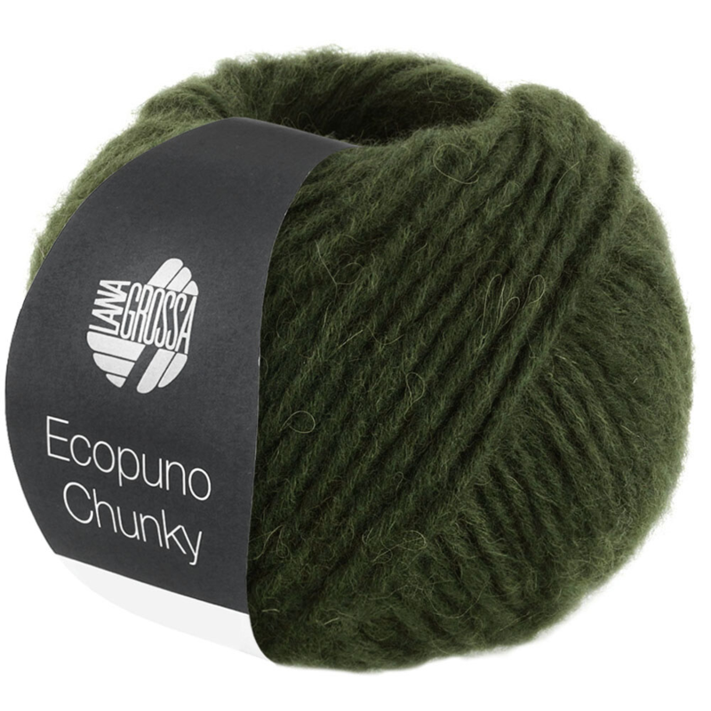 Ecopuno Chunky 138 Metsänvihreä