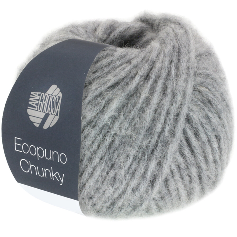 Ecopuno Chunky 125 Harmaa meleerattu