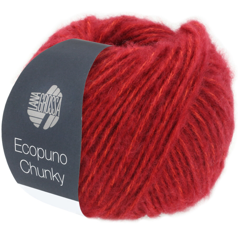 Ecopuno Chunky 118 Viininpunainen