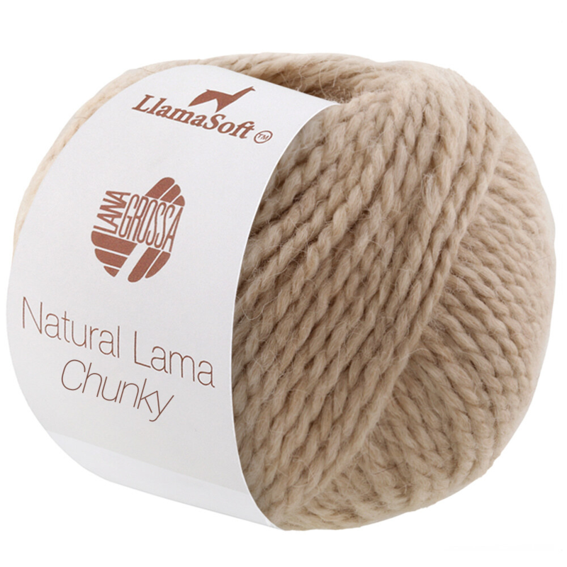 Natural Lama Chunky 10 Vaalea beige