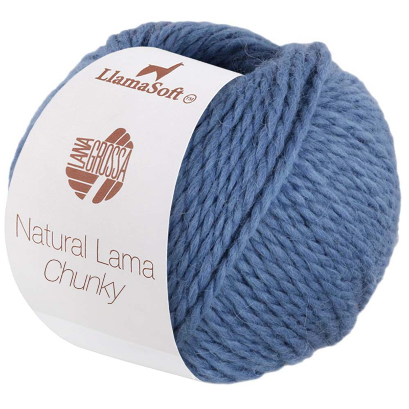 Natural Lama Chunky 05 Kyyhkynsininen