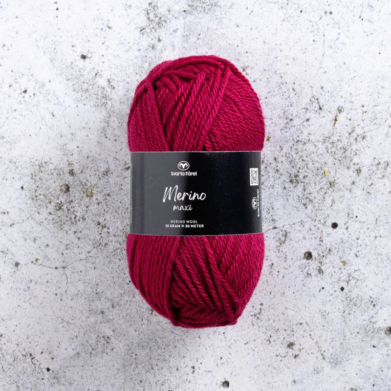 Svarta Fåret Merino Maxi 31 Viini alas