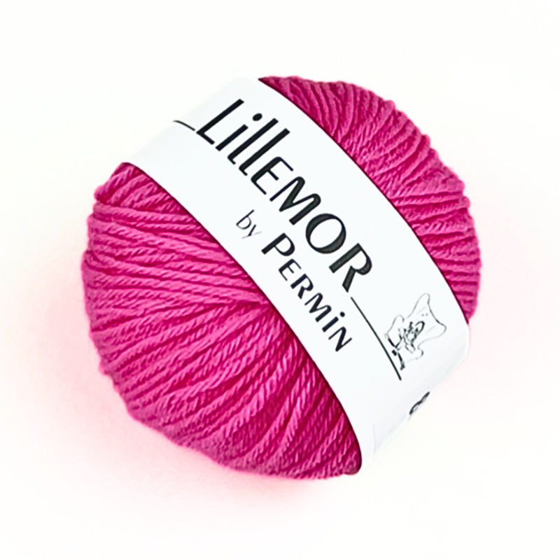 Permin Lillemor 15 Kirkas pinkki