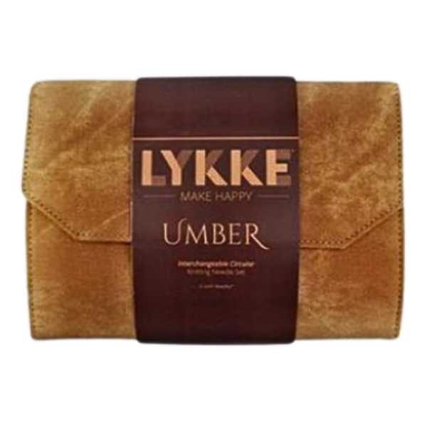 LYKKE Vaihdettavien Pyöröpuikot Umber, Tan, 13 cm