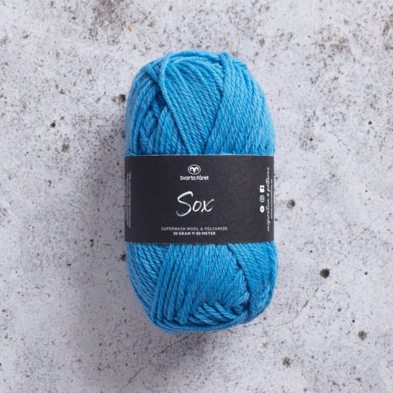 Svarta Fåret Sox 50 g 271 Eloisa sininen