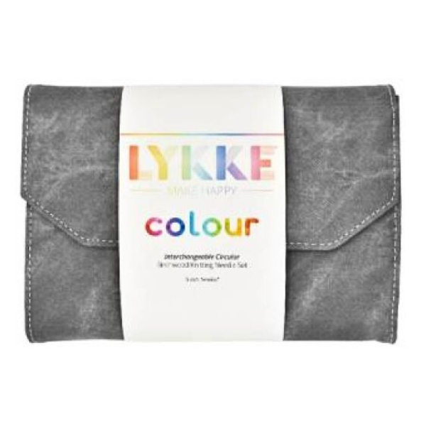 LYKKE Vaihdettavat Pyöröpuikot Colour, Harmaa, 13 cm