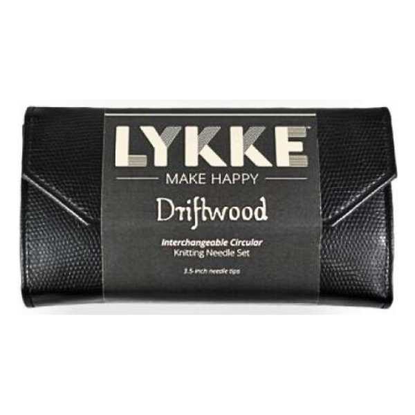 LYKKE Vaihdettavat Pyöröpuikot Driftwood, Musta, 9 cm