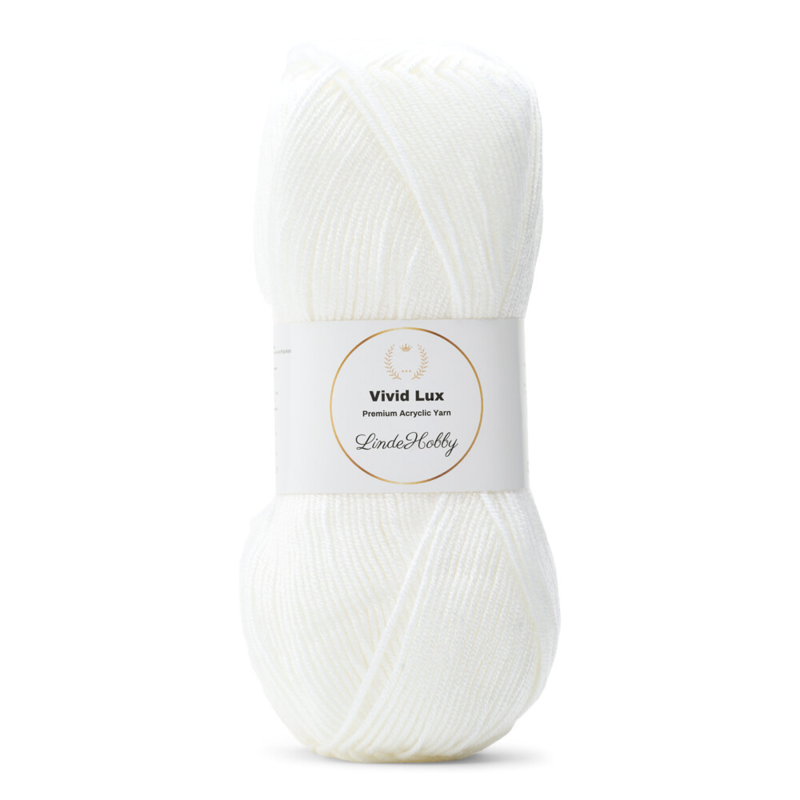 LindeHobby Vivid Lux 01 Lumivalkoinen