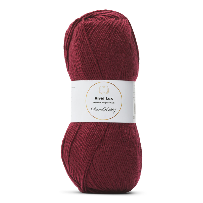 LindeHobby Vivid Lux 04 Syvä viininpunainen