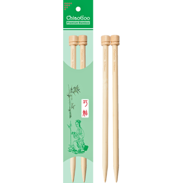 ChiaoGoo Suorat Puikot Bambu Natural (23 ja 30 cm)