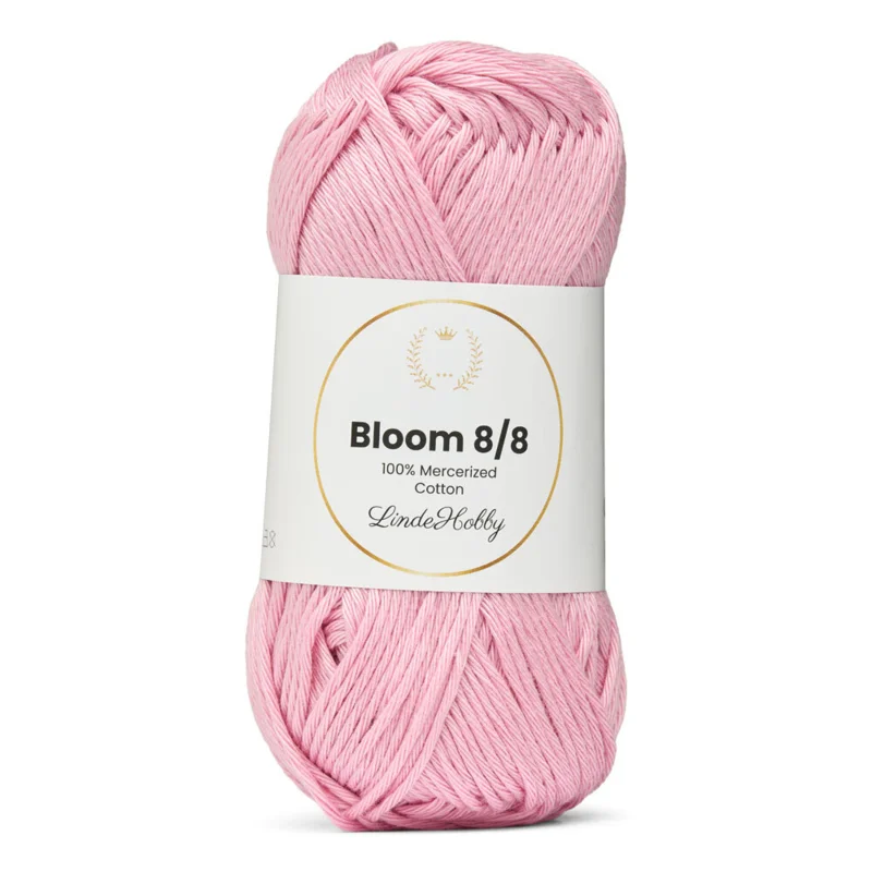 LindeHobby Bloom 8/8 Mercerized Cotton 27 Ruusu