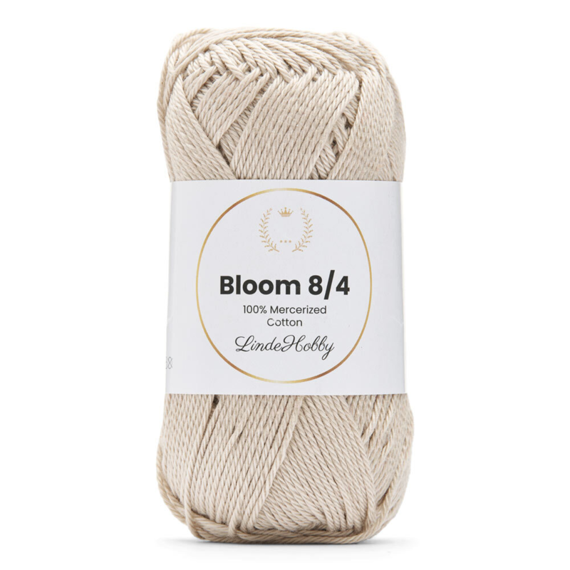 LindeHobby Bloom 8/4 Mercerized Cotton 39 Helmenharmaa