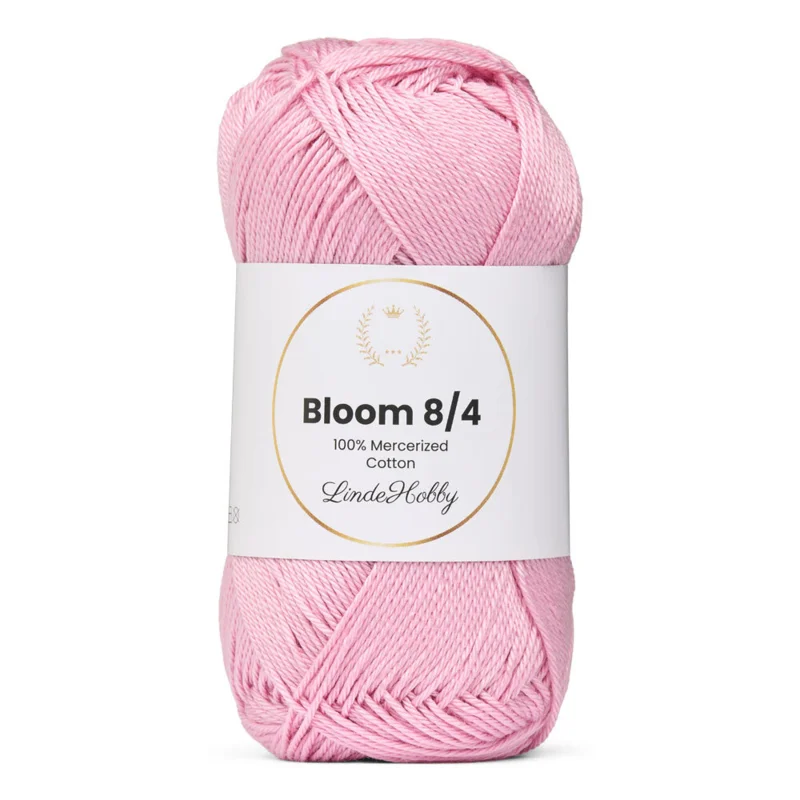 LindeHobby Bloom 8/4 Mercerized Cotton 27 Ruusu