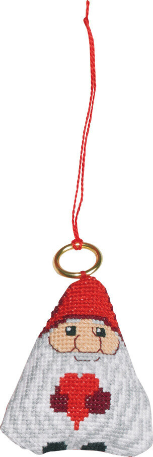 Kirjontapaketti Joulupukki 6 x 7 cm