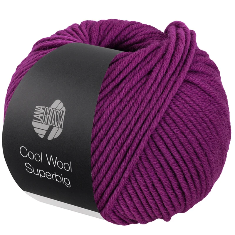Lana Grossa Cool Wool Superbig 47 Punavioletti