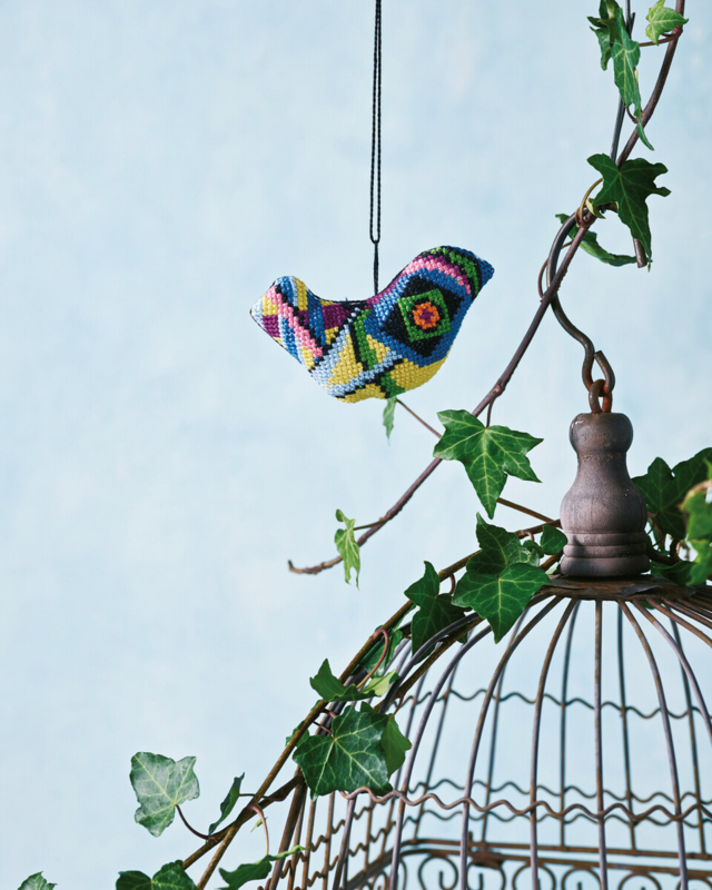 Kirjontasetti nauha 10 x 6 cm