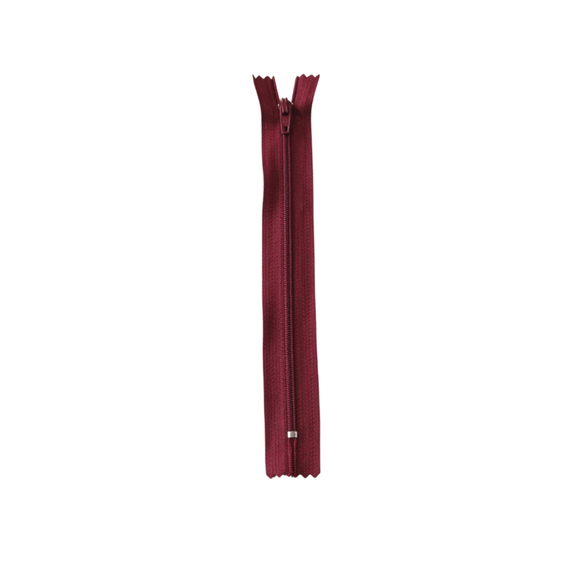 YKK Kiinteä Spiraalivetoketju 4 mm 25 cm 578 Bordeaux