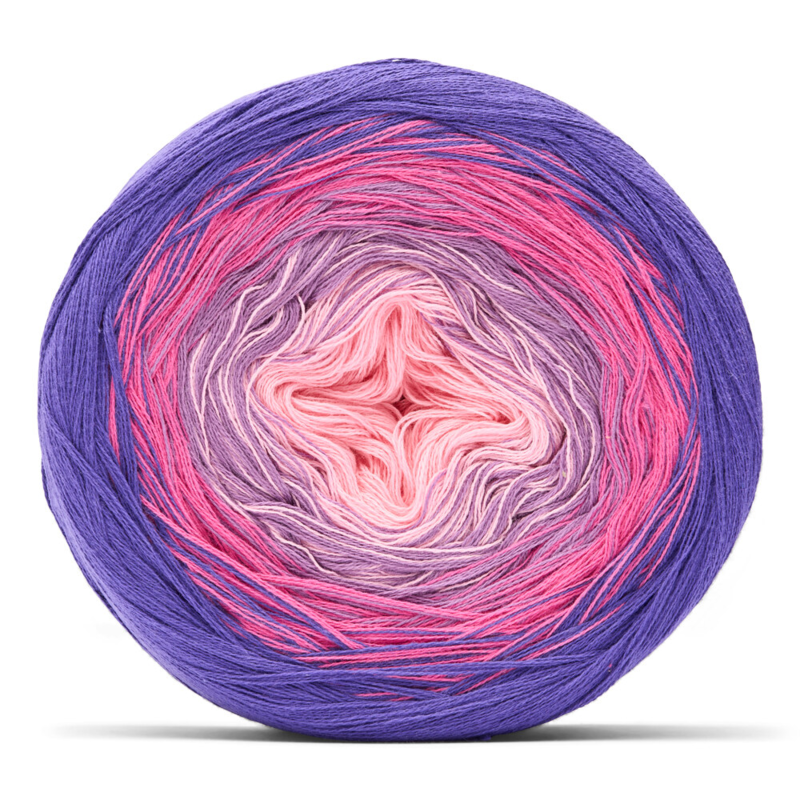 LindeHobby Lily Cotton Cake 11 Violetti valtakunta