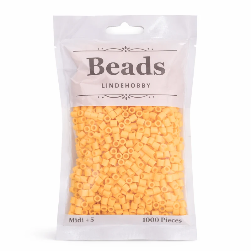 LindeHobby Beads 90 Pastellioranssi