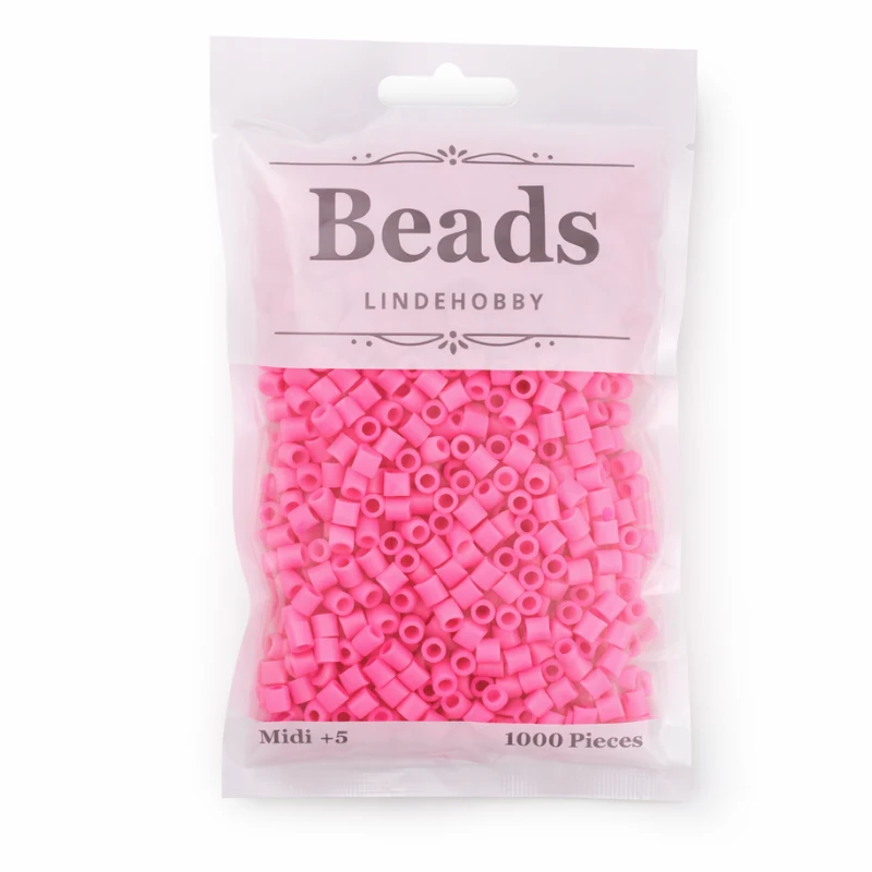 LindeHobby Beads 06 Vadelmanpunainen