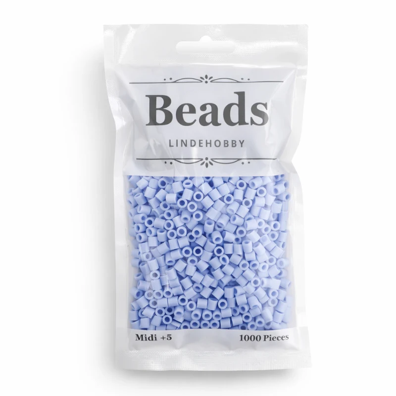 LindeHobby Beads 135 Kuunvalo sininen