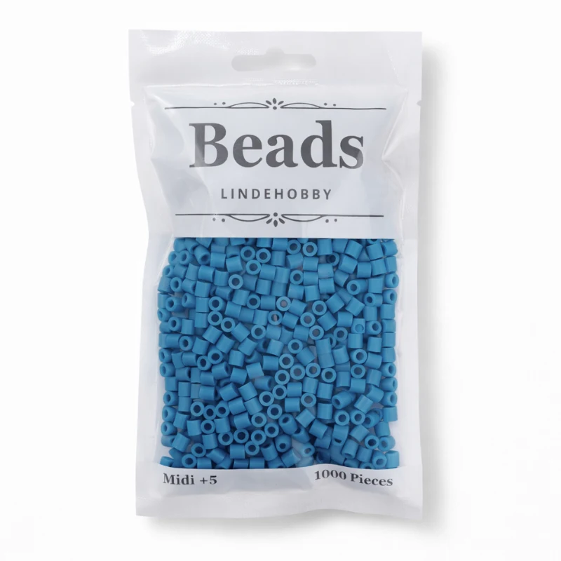 LindeHobby Beads 105 Petroolinsininen