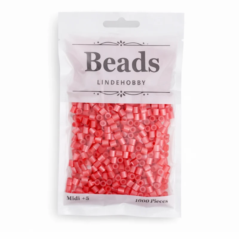 LindeHobby Beads Pearl 05 Punainen