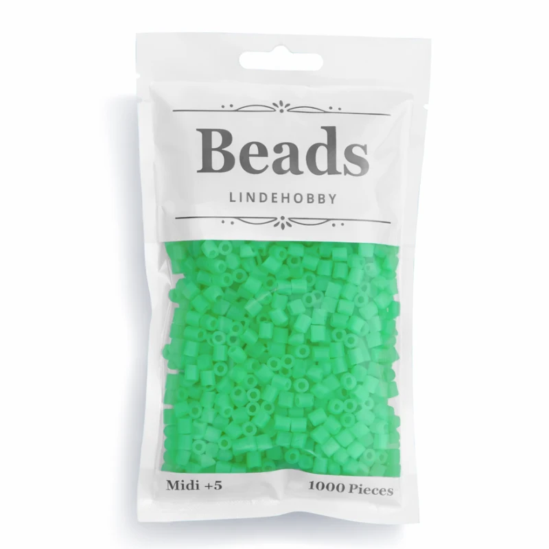 LindeHobby Beads Translucent 05 Vihreä