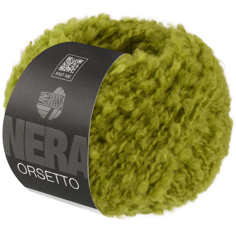 Lana Grossa Orsetto 24 Vaalea oliivi