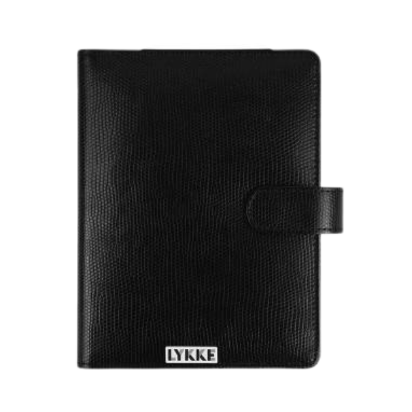 LYKKE Sukkapuikkosetti Driftwood, Musta, 15 cm (2.00-3.75 mm)