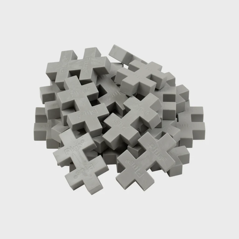 Plus-Plus BIG, 25 kpl 3456 Harmaa