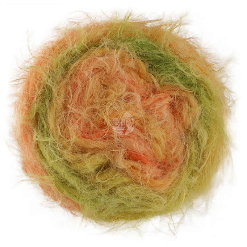 Lana Grossa Basta Mista 104 Kiwinvihreä/Pistaasinvihreä/Vanilja/Sinapinkeltainen/Persikka/Aprikoosi