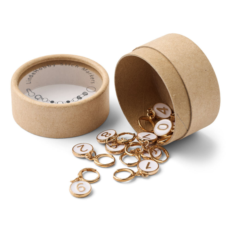 LindeHobby Silmukkamerkit Lukolla, numerot 0-9