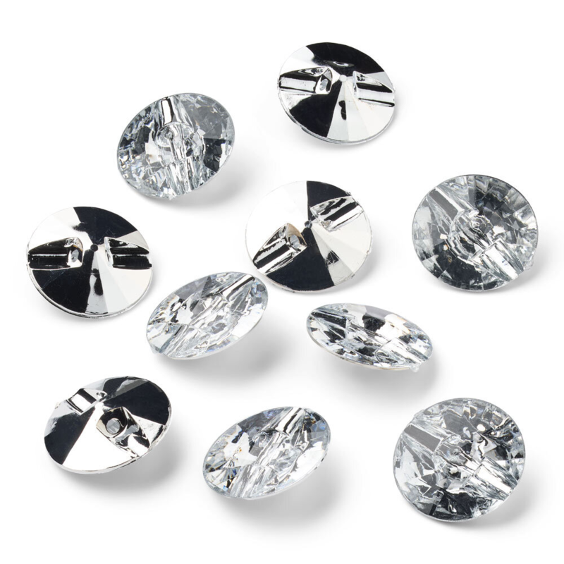 LindeHobby Kristallinapit, Kirkas, 20 mm, 10 kpl