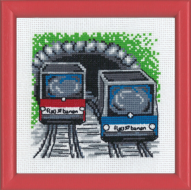 Kirjontapakkaus Fløjbanen R 5950