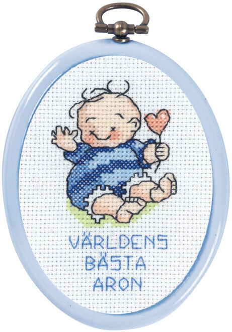 Kirjontasarja Aron 1 m/ R5961/03 7 x 9 cm