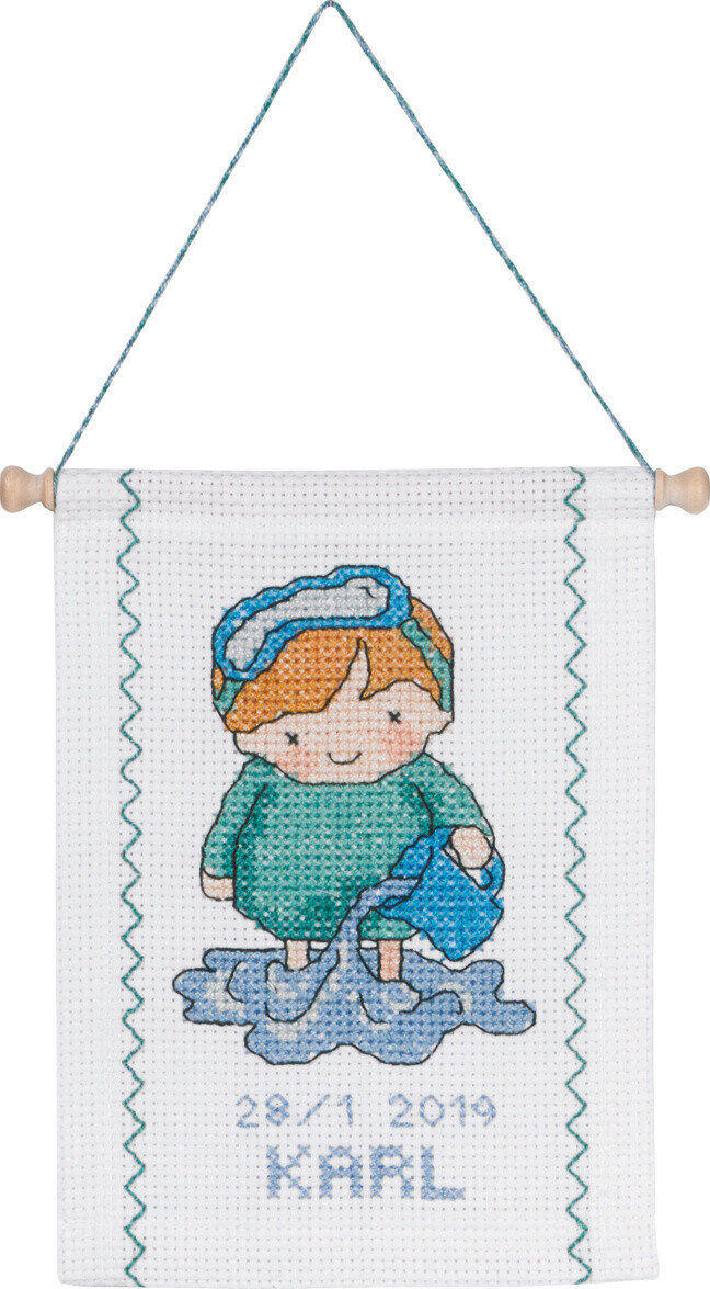 Kirjontapaketti Meduusa B5129/18 18 x 25 cm