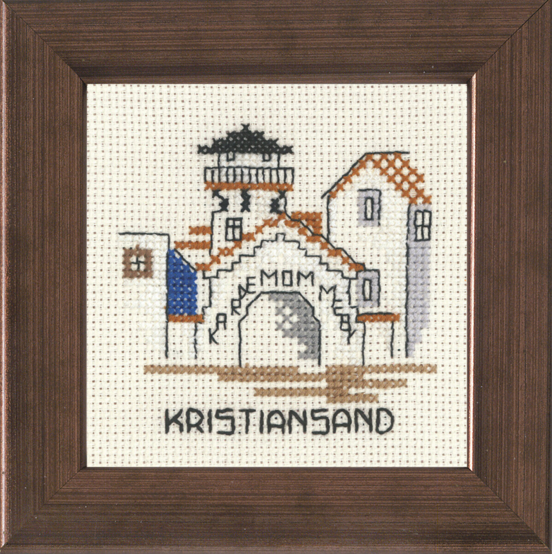 Kirjontapaketti Kristiansand 10 x 10 cm R5370