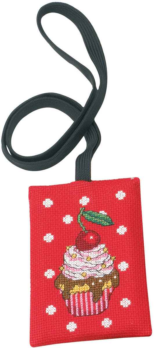 Kirjontapaketti Cup Cakes 8 x 13 cm