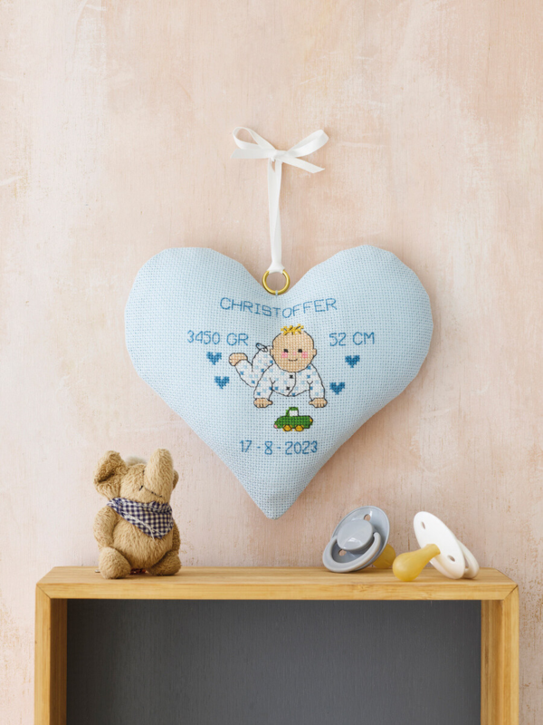 Kirjontasarja Christoffer 21 x 20 cm