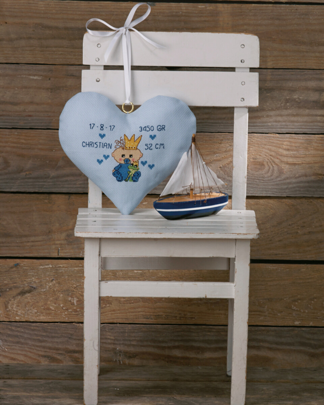 Kirjontasetti Christian 21 x 20 cm