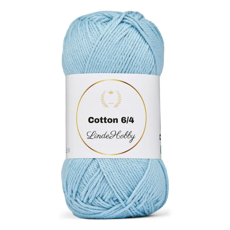 LindeHobby Cotton 6/4 002 Acquamarina