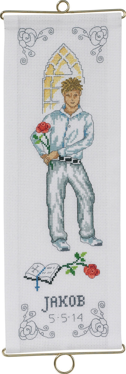 Kirjontapaketti Jakob sis./5188/14 14 x 40 cm